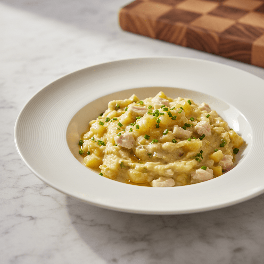 Hähnchen mit Kartoffeln und Kohlrabi - Thermomix Rezept