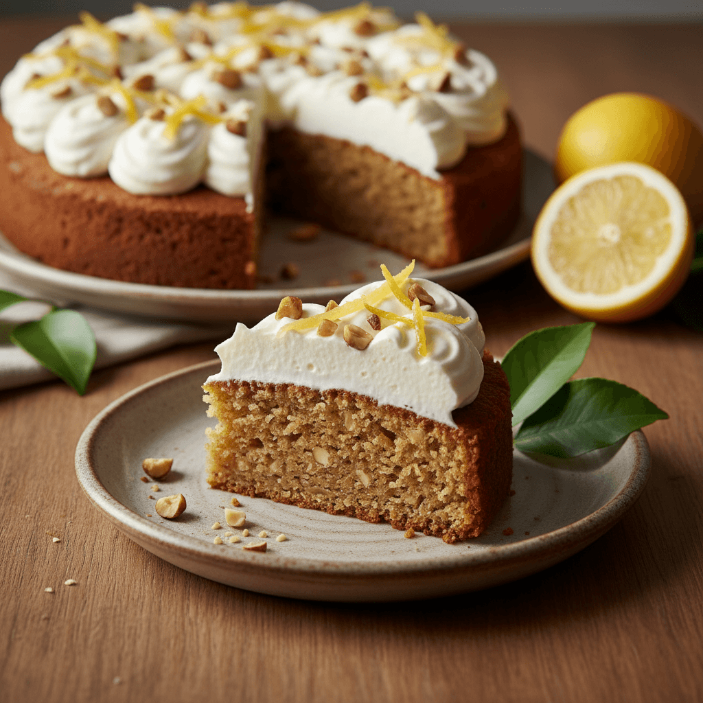 Torta di Nocciole al Limone - Thermomix Rezept