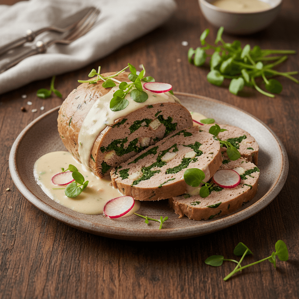 Pain de Viande au Cresson - Thermomix Rezept